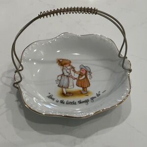 1970,s Holly Hobbie Candy Dish